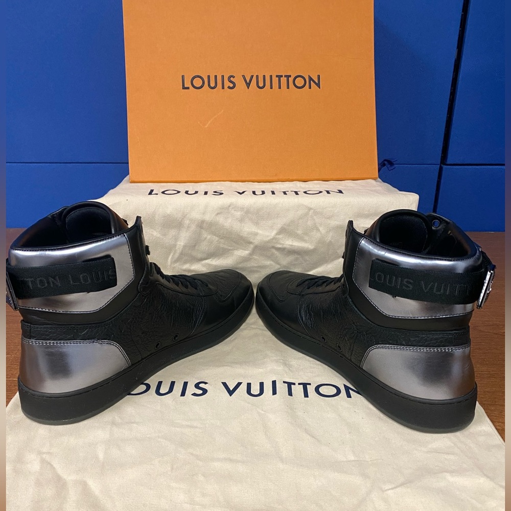 Louis Vuitton” Rivoli “high top sneaker boot - Picture 2 of 12